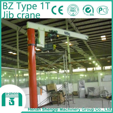 2016 électrique Hoist Portable BZ Type Jib Crane 1 tonne